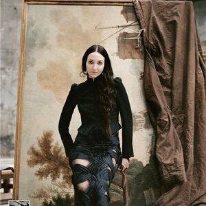 Zara Studio Sold Out Limited Edition Fall 2025 Black Maxi Skirt